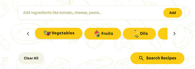 Smart Recipe Search